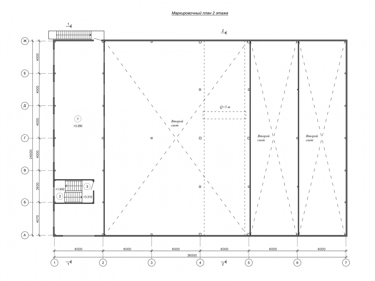 Планировка СТО из сэндвич-панелей -  фото 2