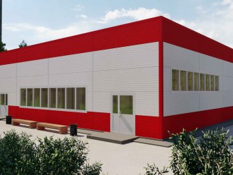 Магазин из сэндвич-панелей