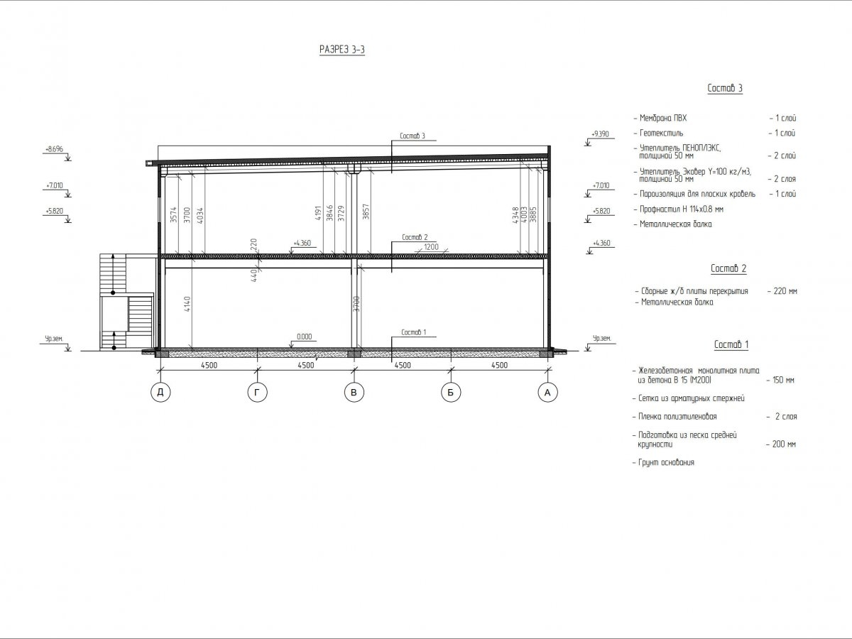 Планировка Магазин из сэндвич панелей -  фото 5