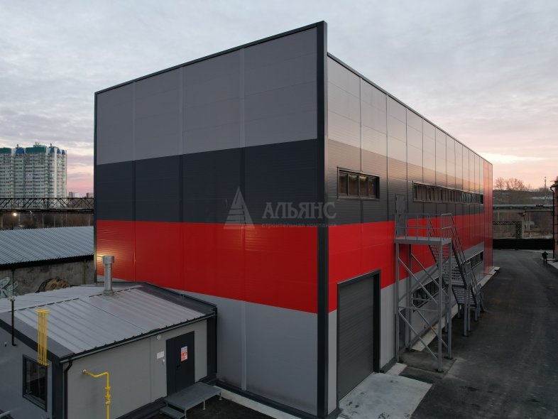 Производственное здание из сэндвич-панелей  - фото 3